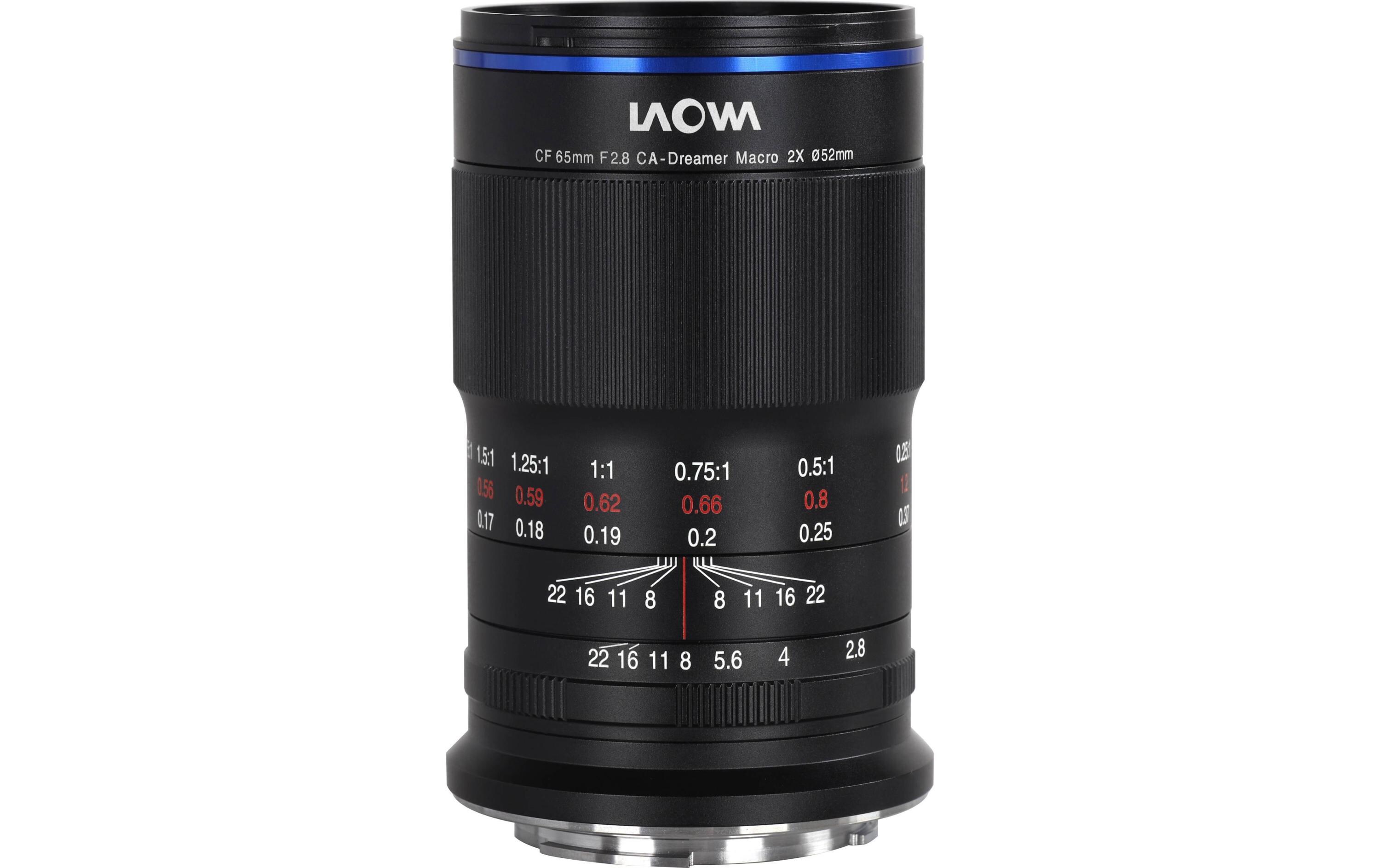 Festbrennweite 65 mm F/2.8 2x Ultra Macro X-Mount<br>APS-C Makroobjektiv mit dem Vergrösserungsmassstab 2:1