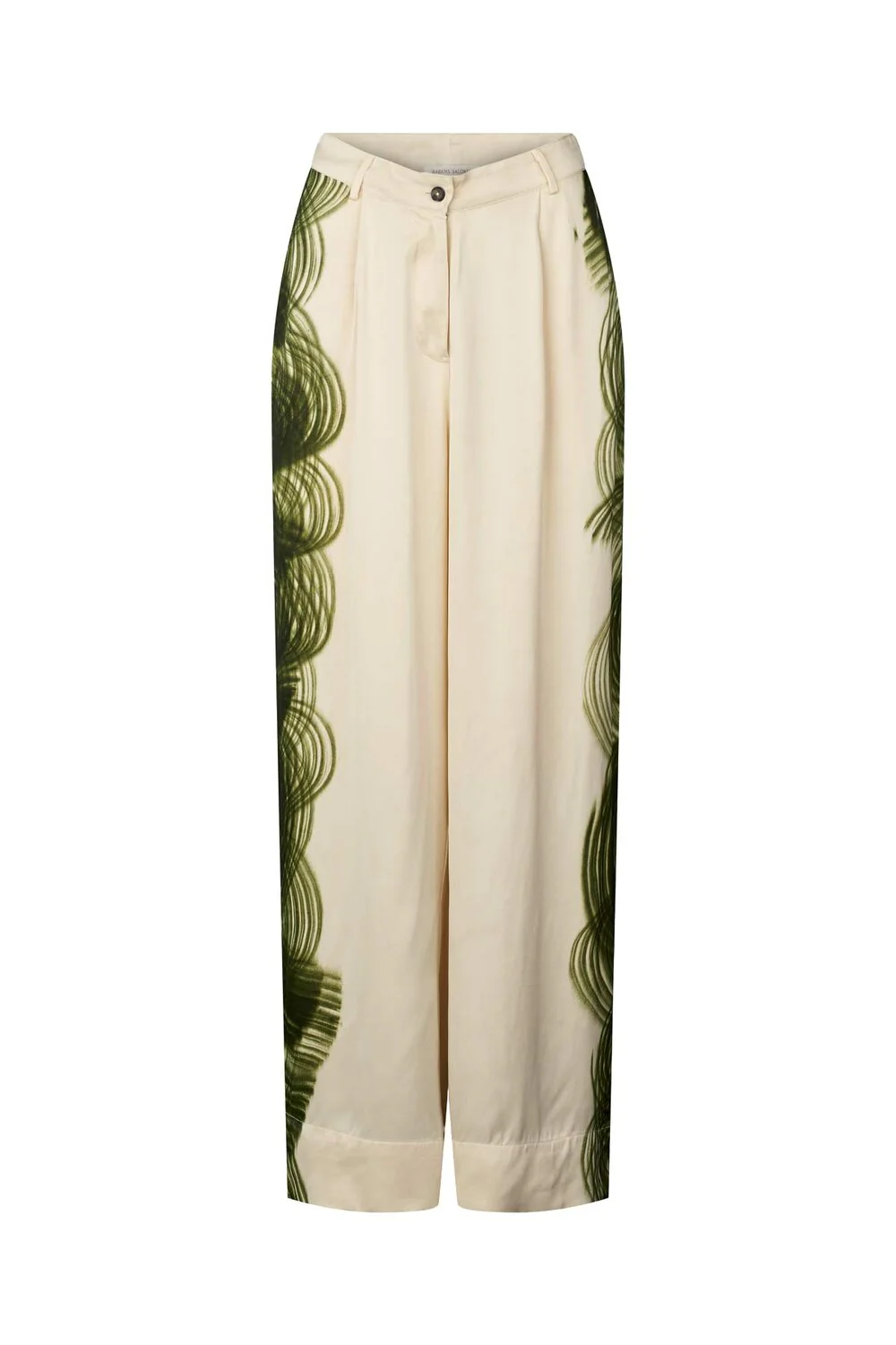 Rabens Saloner  Briana bukser - Olive chalk combo