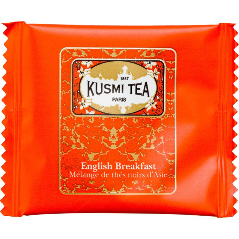 Thé noir English breakfast Bio Kusmi Tea - Boîte de 25 sachets