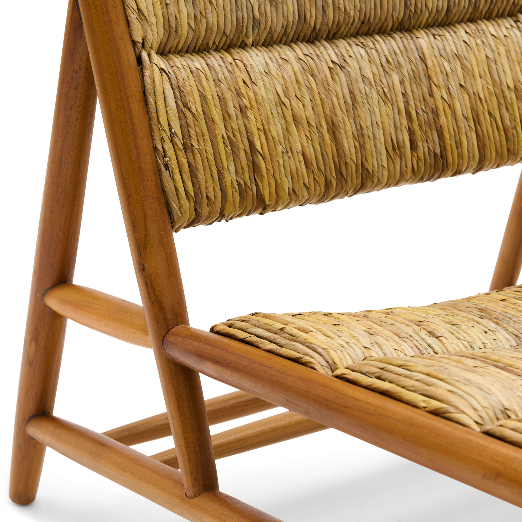 Fauteuil David natural teakhout