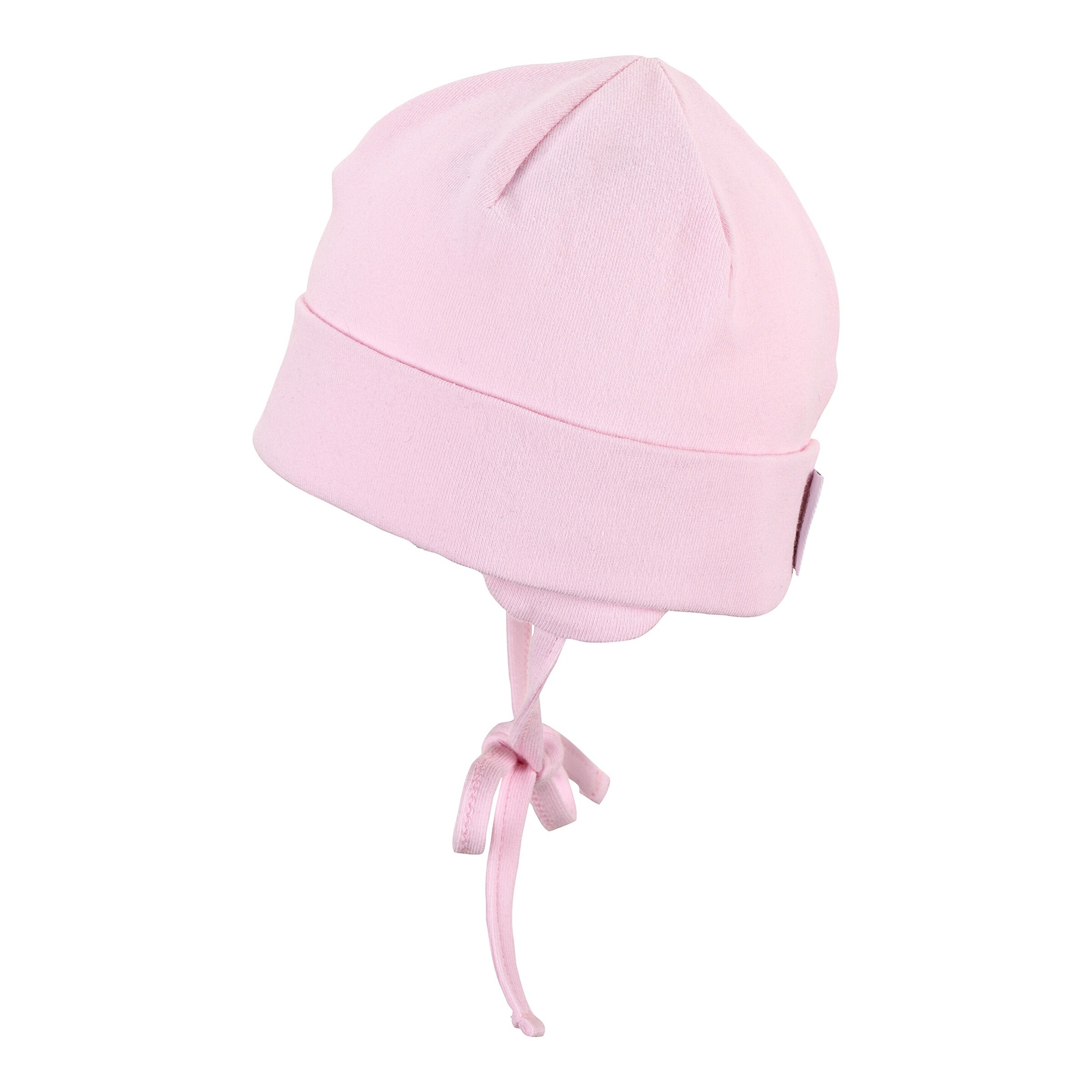 Sterntaler Mütze mit Bindeband rosa