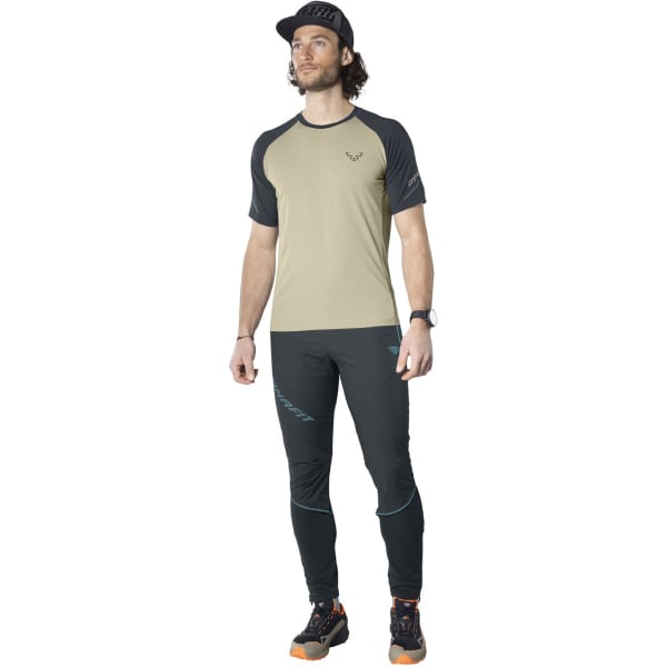 T-shirt trail DYNAFIT ALPINE PRO M S/S TEE ROCK KHAKI