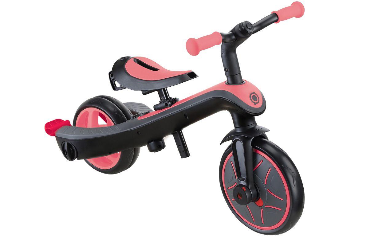 Dreirad Trike Explorer 4 in 1 Pink<br>Vielseitiges 4-in-1-Fahrzeug für kleine Entdecker