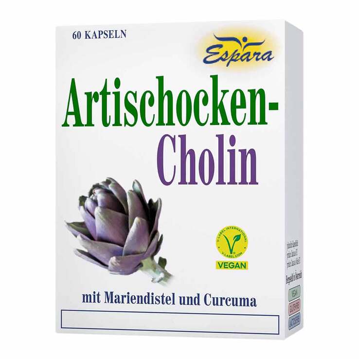 Artischocken Cholin Kapseln, 60 St