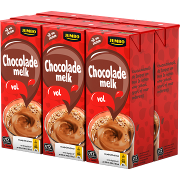 Jumbo Volle Chocolademelk 6 x 200 ML