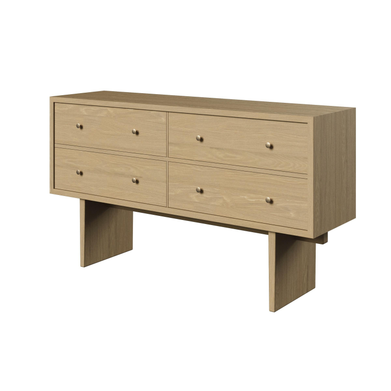Gubi Private dressoir Light Stained Oak Veneer