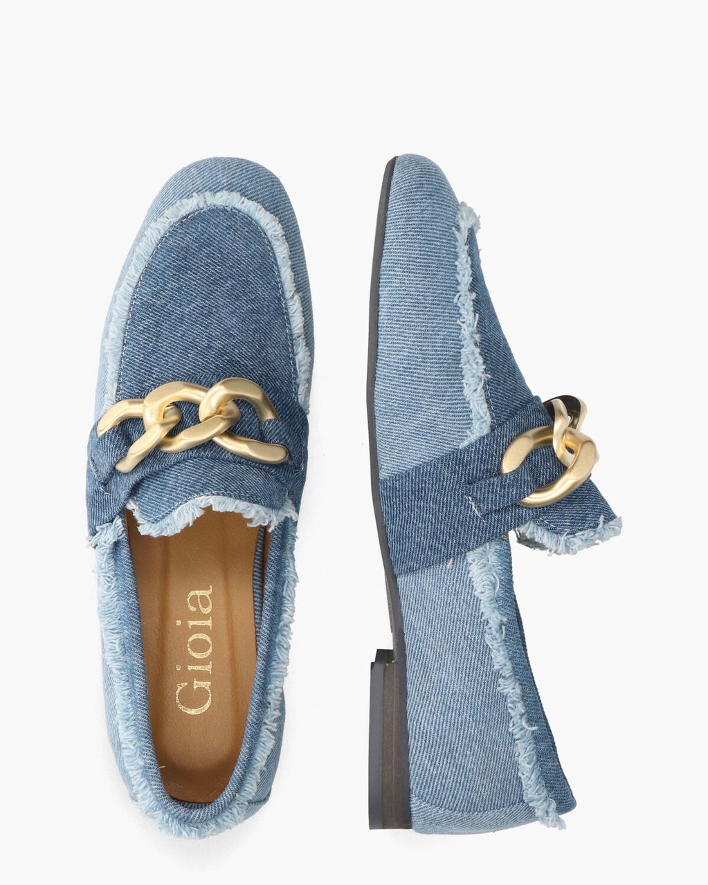 Gioia Wianna Jeansblauw Damesloafers