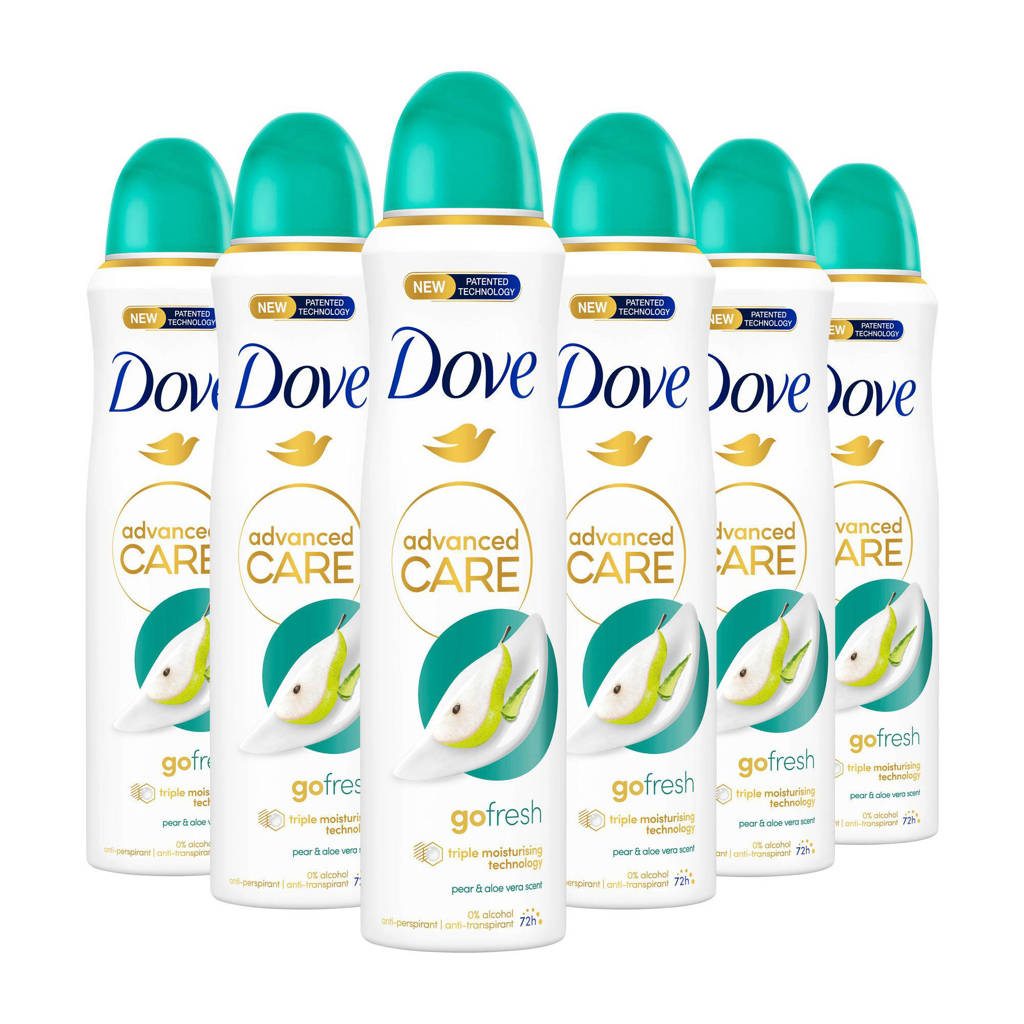 Pear & Aloe Vera anti-transpirant deodorant spray - 6 x 150 ml
