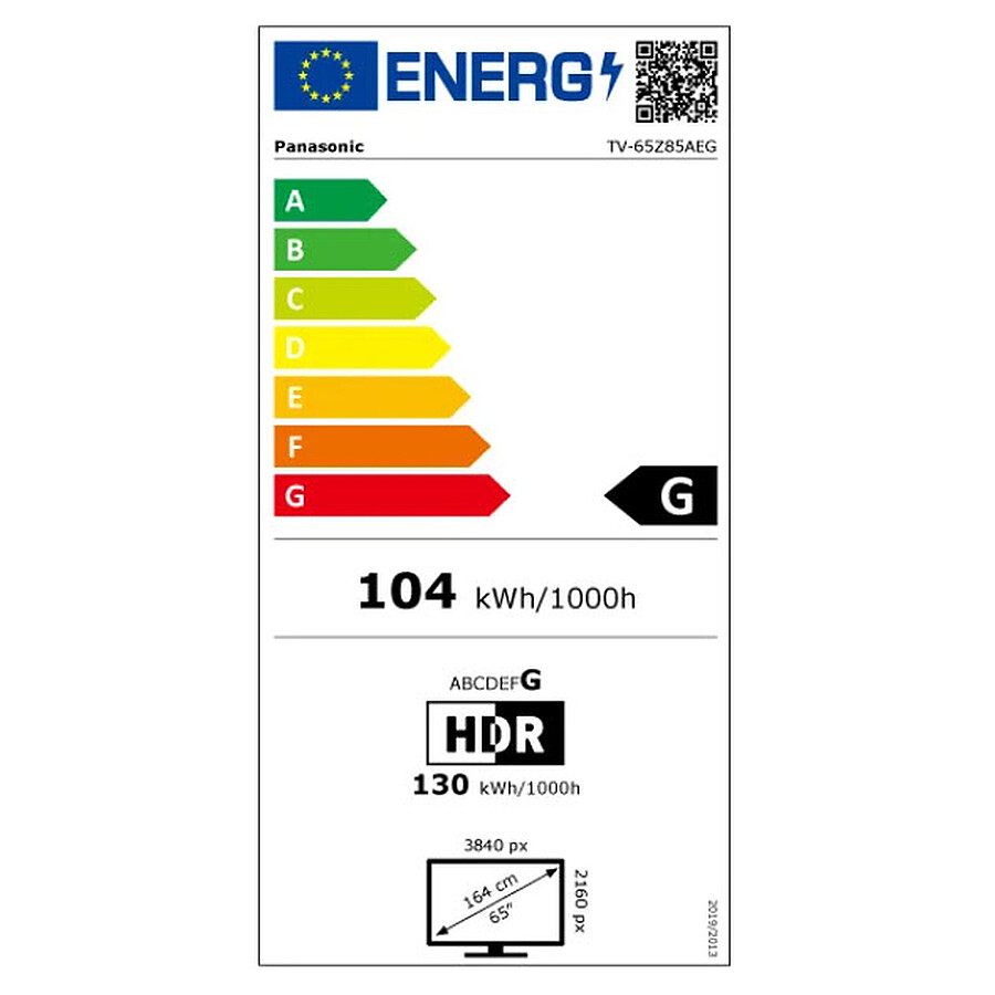 Panasonic TV-65Z85AEG - TV OLED 4K UHD HDR - 164 cm