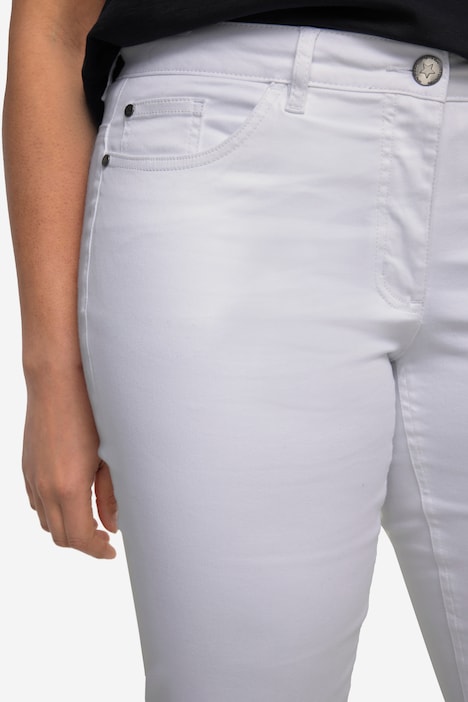 7/8-Jeans Claire, Stretchkomfort, geschnittener Saum, 5-Pocket