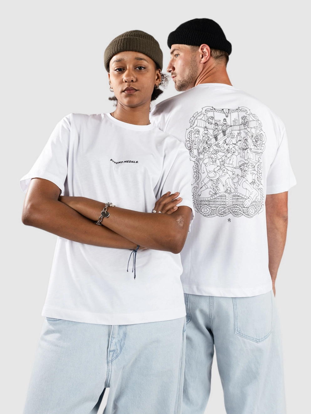 Beyond Medals Baekkel T-Shirt white