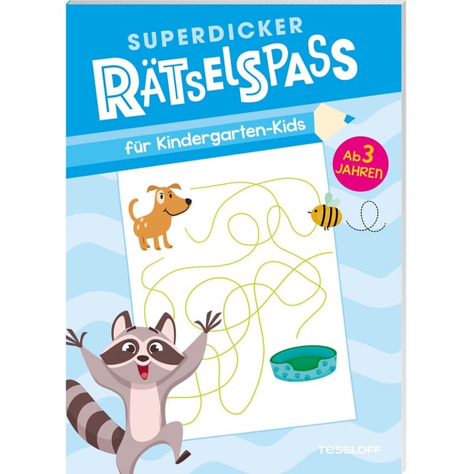 Superdicker Rätselspaß - für Kindergarten-Kids