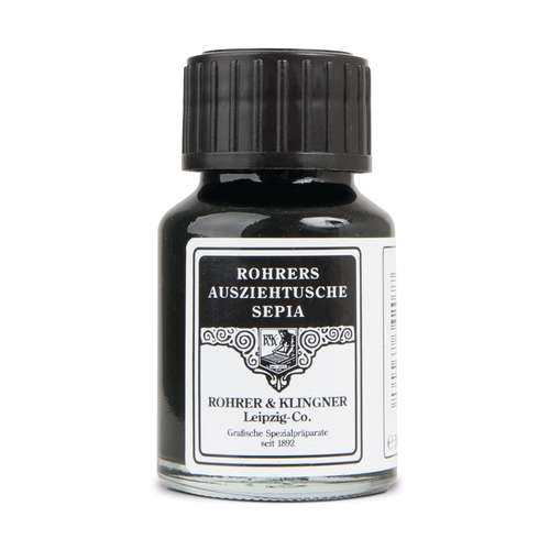 ROHRER & KLINGNER Ausziehtusche Sepia