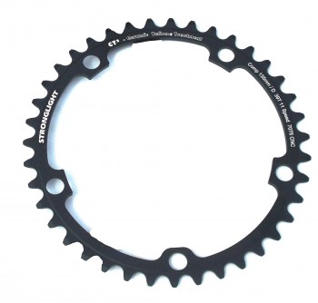 Stronglight klinge til Campagnolo ø 135 mm 39T Sort