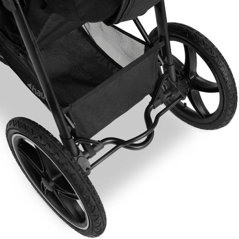 Hauck Runner 2 Buggy - robuuste offroader - Compact inklapbaar - Black