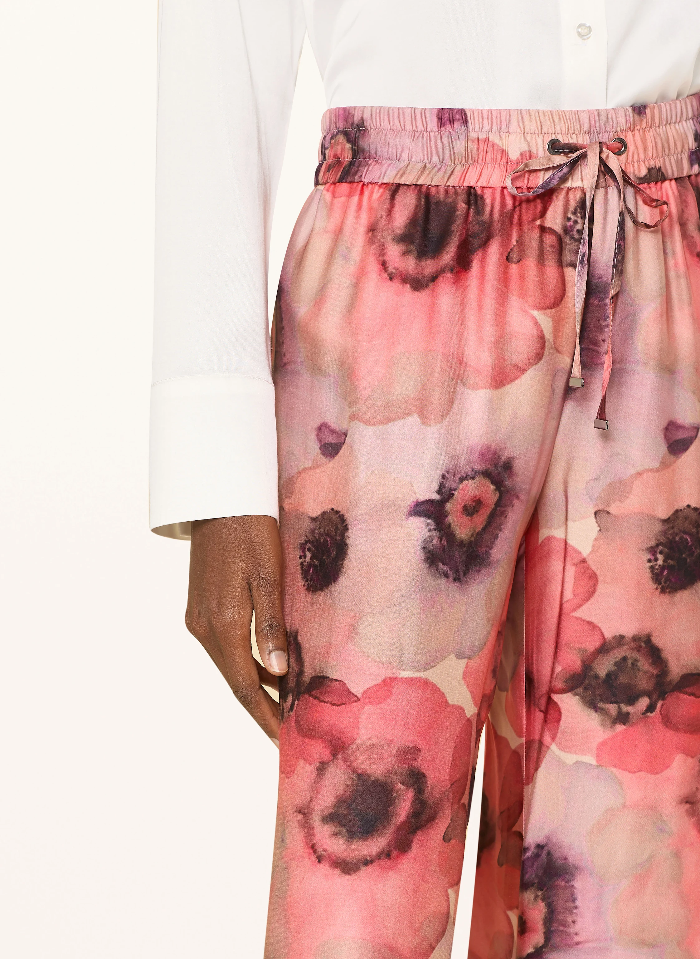RAFFAELLO ROSSI Marlenehose HELENA aus Satin