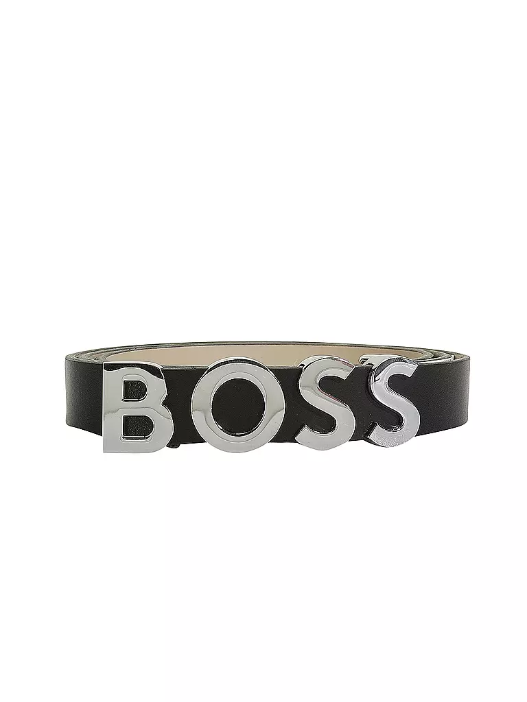 BOSS Ledergürtel BOLD schwarz