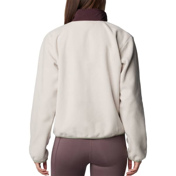 Sweat polaire COLUMBIA SEQUOIA GROVE HALF ZIP FLEECE W DARK STONE/PINK AGAVE