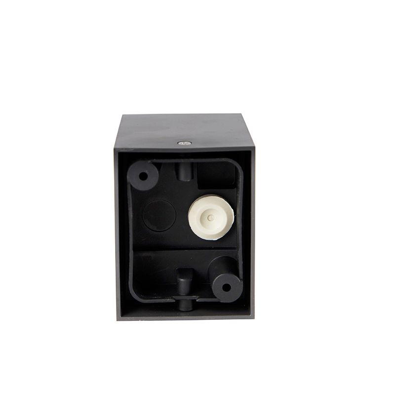 Moderne buiten wandlamp grijs van kunststof - Baleno