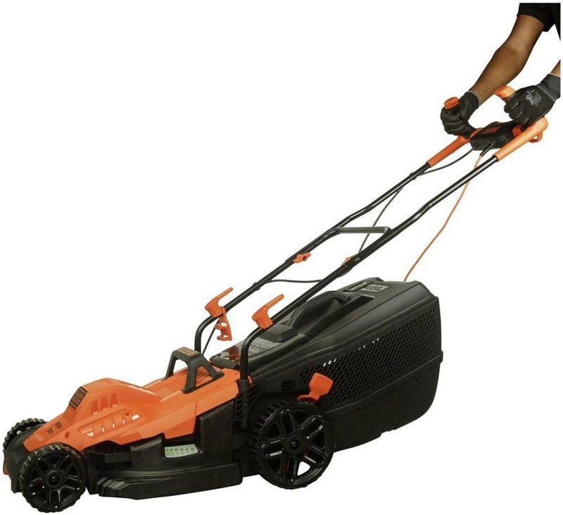 BLACK+DECKER BEMW471BH Grasmaaier - 1600W - 38cm - Compact - 45L Opvangbak
