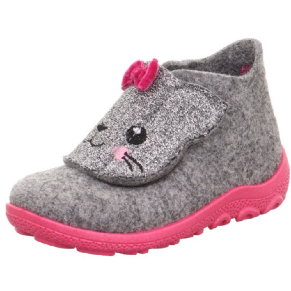 Køb Superfit Light Grey/Pink Happy Octi Hjemmesko