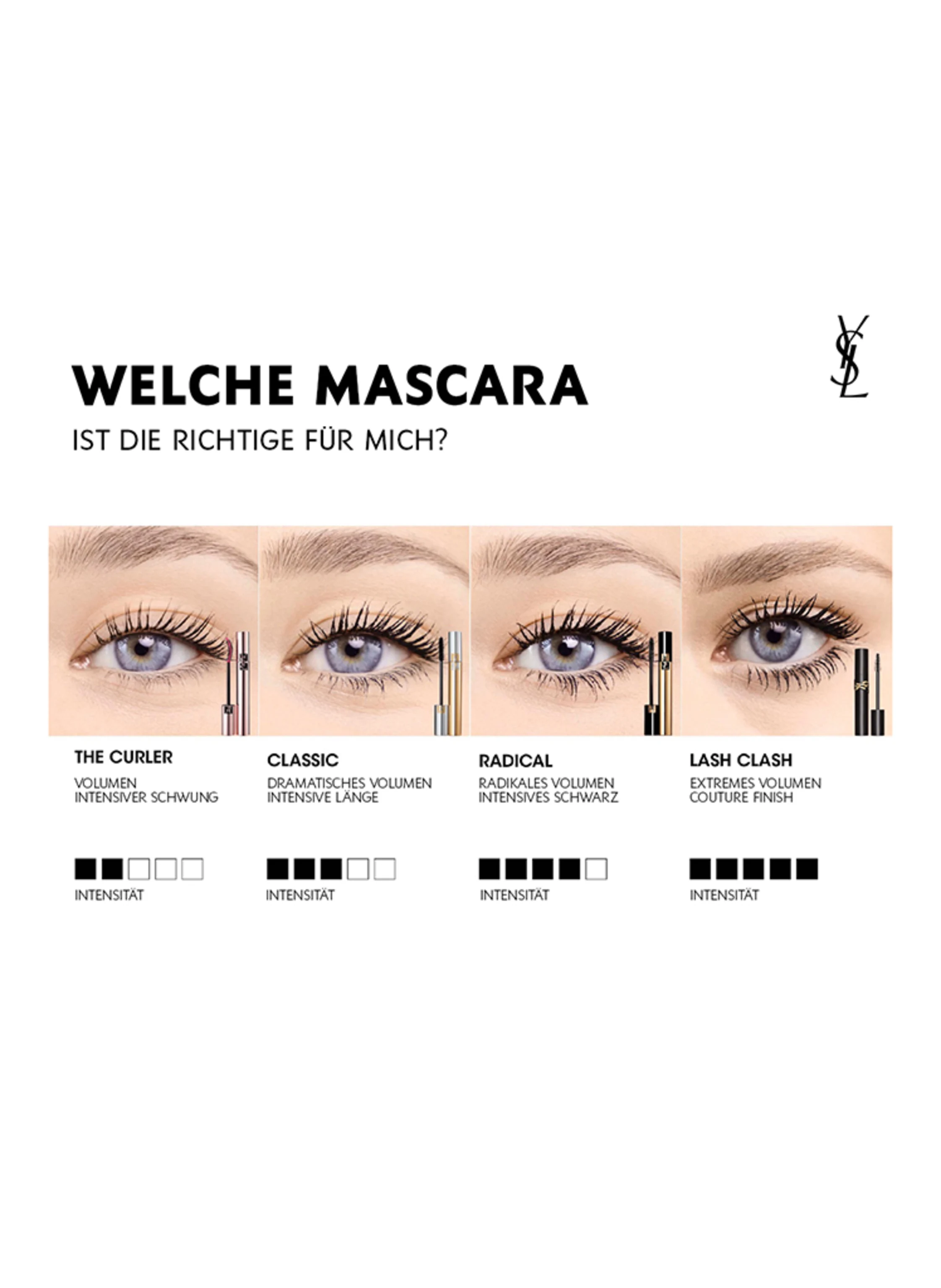 YVES SAINT LAURENT BEAUTÉ MASCARA VOLUME EFFET FAUX CILS RADICAL
