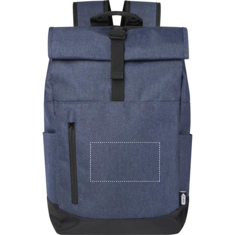 Sac à dos enroulable publicitaire pour ordinateur 15,6