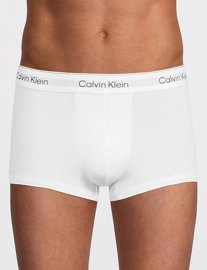 Pack of 3 White Retro Boxers