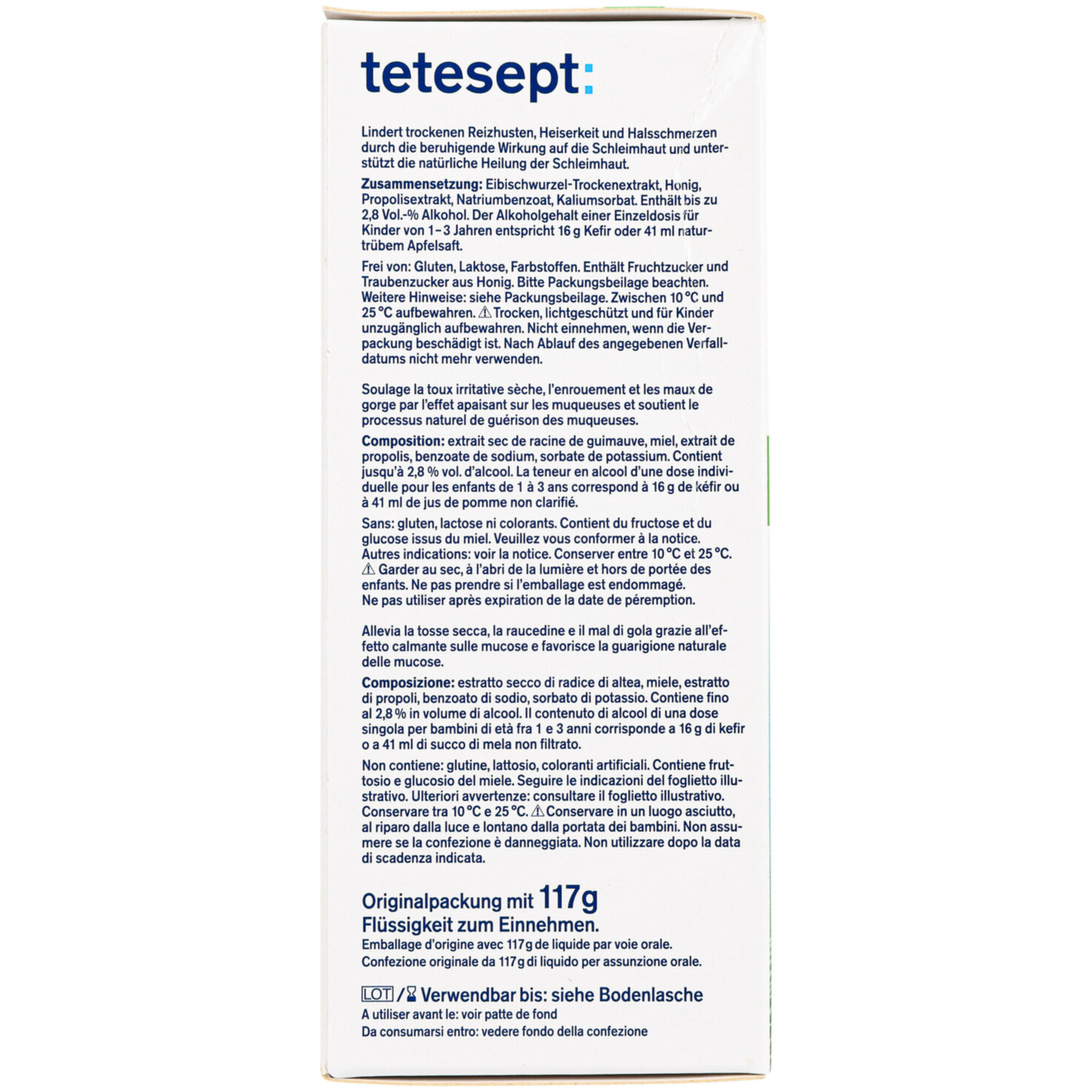 Tetesept Saft Bronchosan Husten Akut