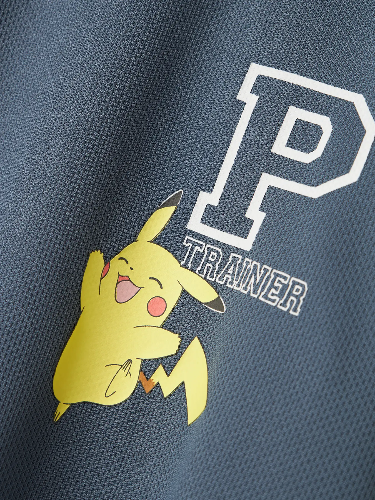 Manak Pokemon Short Sleeve Poly Top Sky