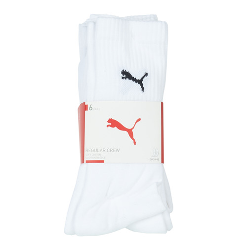 Puma - PUMA CREW SOCK X6 - Blanc