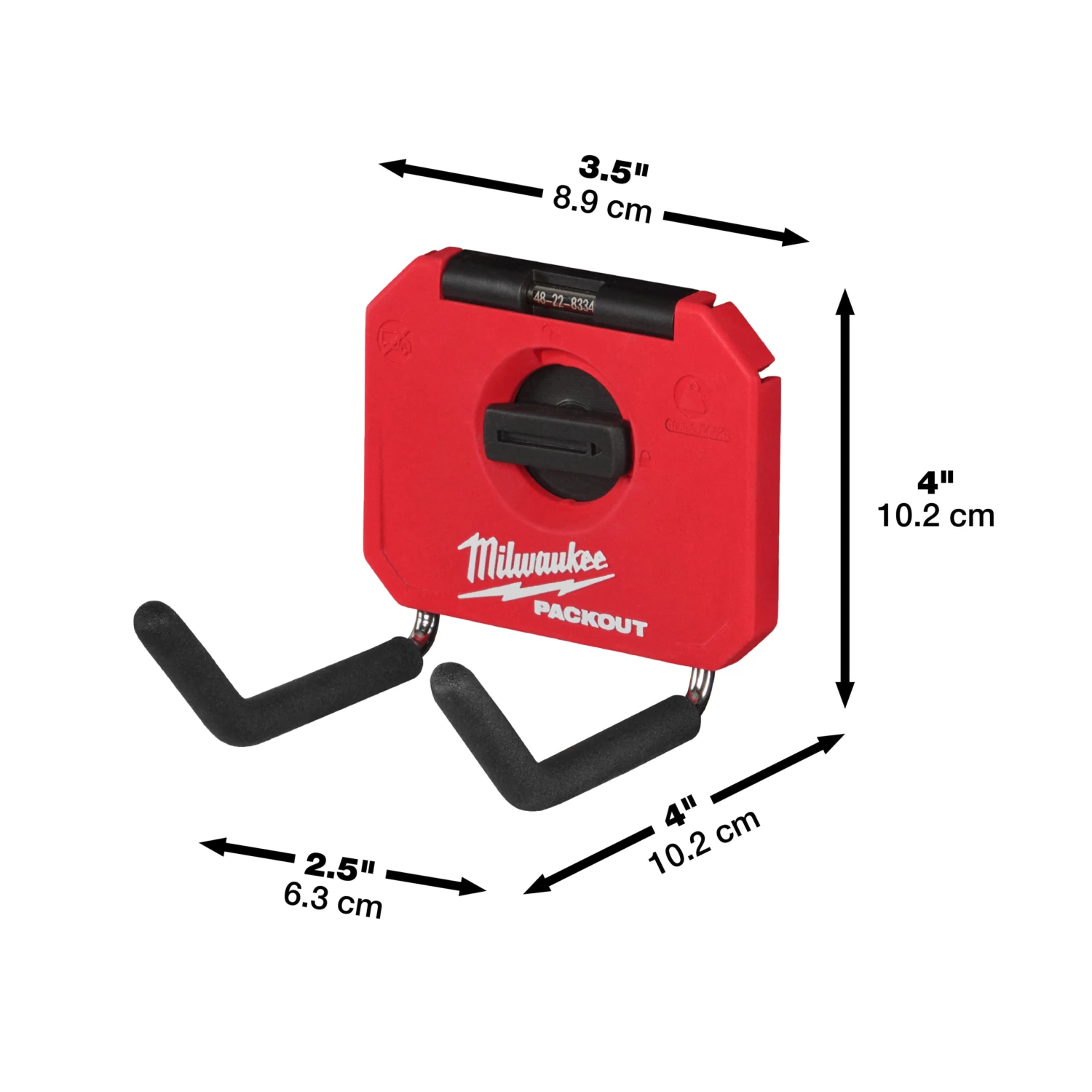 Milwaukee 4932480704 PACKOUT™ Kleine rechte haak