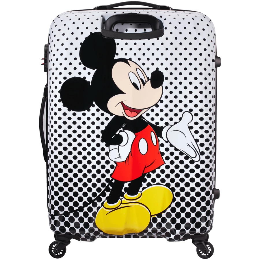 American Tourister  Alfatwist 2.0 - 4-Rollen-Trolley L 7528 Mickey Mouse Polka Dot