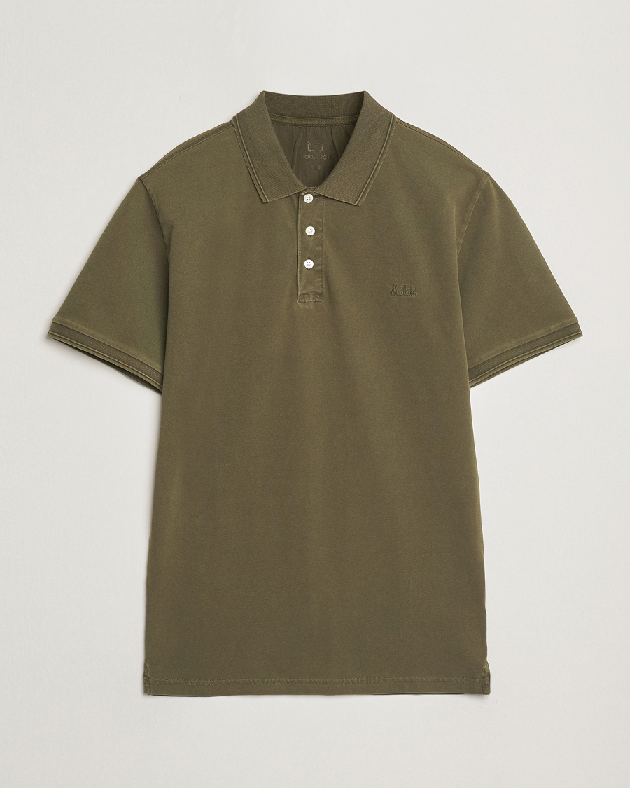 Woolrich Mackinack Polo Greenstone