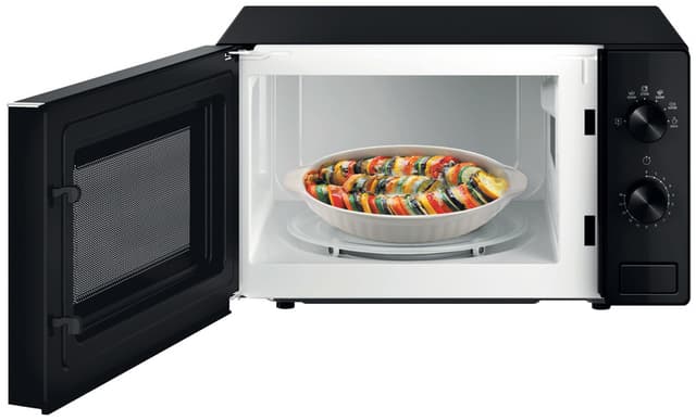 Whirlpool fritstående mikrobølgeovn MWPS101B (sort)