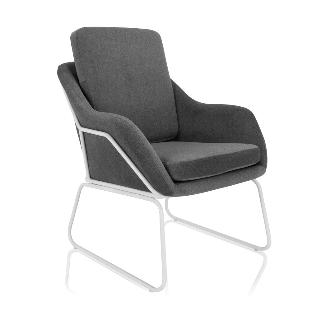 Loungesessel LAGUNO W Stoff mit Armlehnen hjh OFFICE