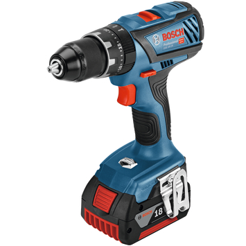 Bosch Professional 18V klopboormachine (63Nm) GSB 18V-28 incl. 2 accu's 4.0Ah + lader en L-BOXX