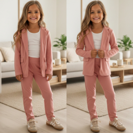 Pretty statement set - roze
