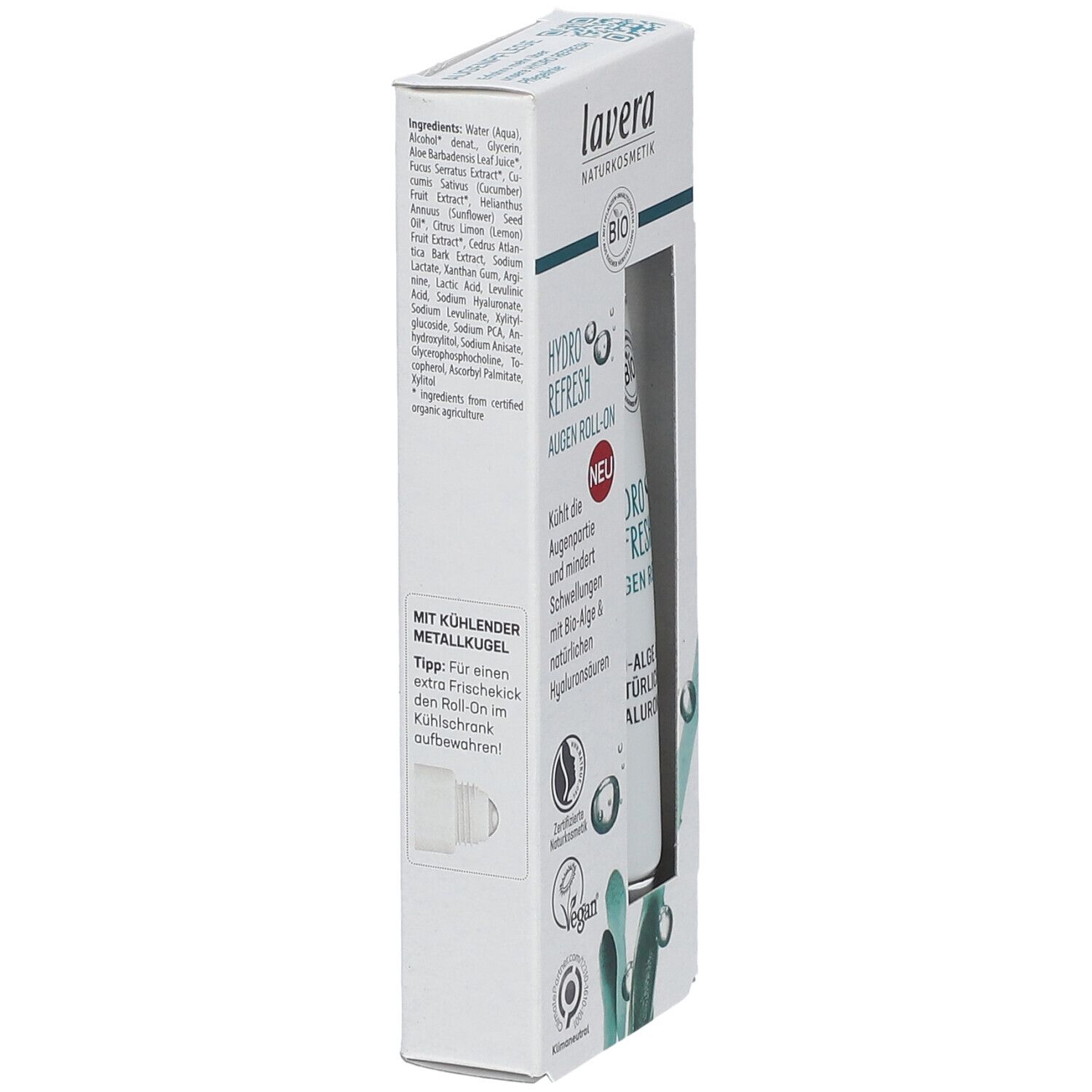 lavera HYDRO REFRESH AUGEN ROLL-ON