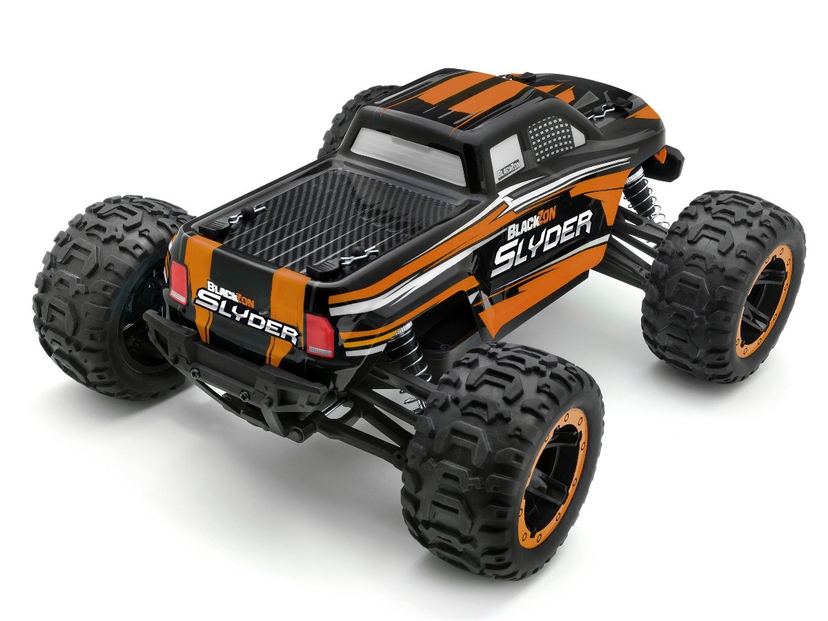 BLACKZON - Slyder MT 1/16 4WD Electric Monster Truck - Orange