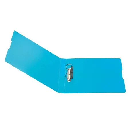 Herlitz Ringbuch PP A4 2 Ringe 16mm transparent blau
