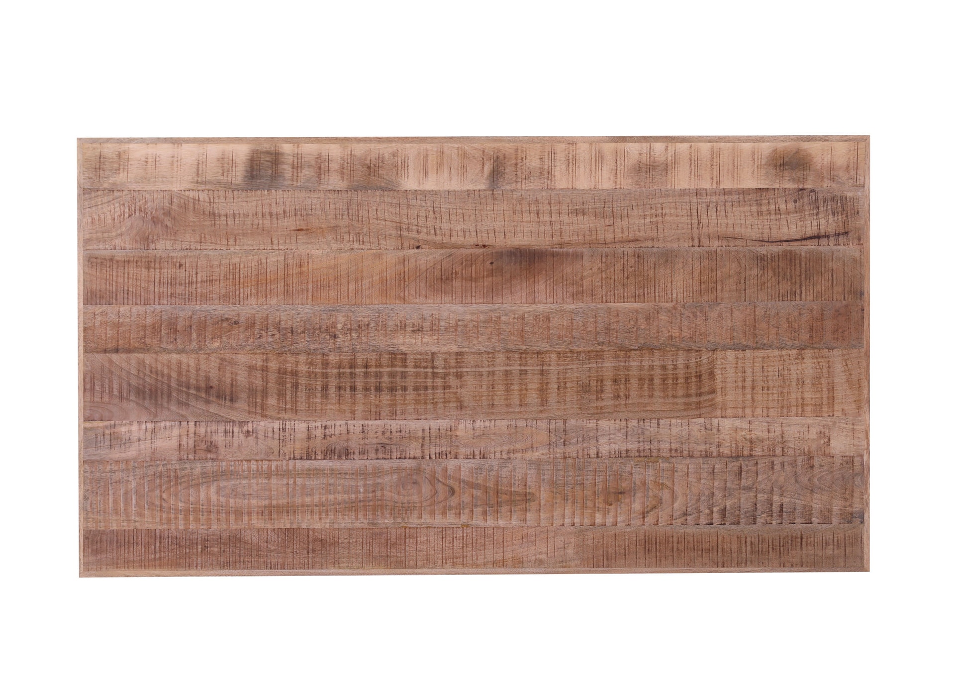 INTERhome Esstisch ALTEA 160 x 90 cm Mango massiv natur sägerau lackiert