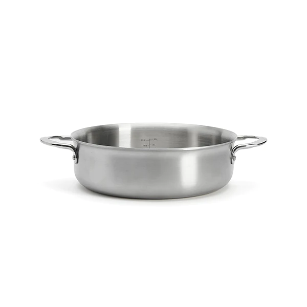 Sautoir droit inox 24 cm Alchimy De Buyer