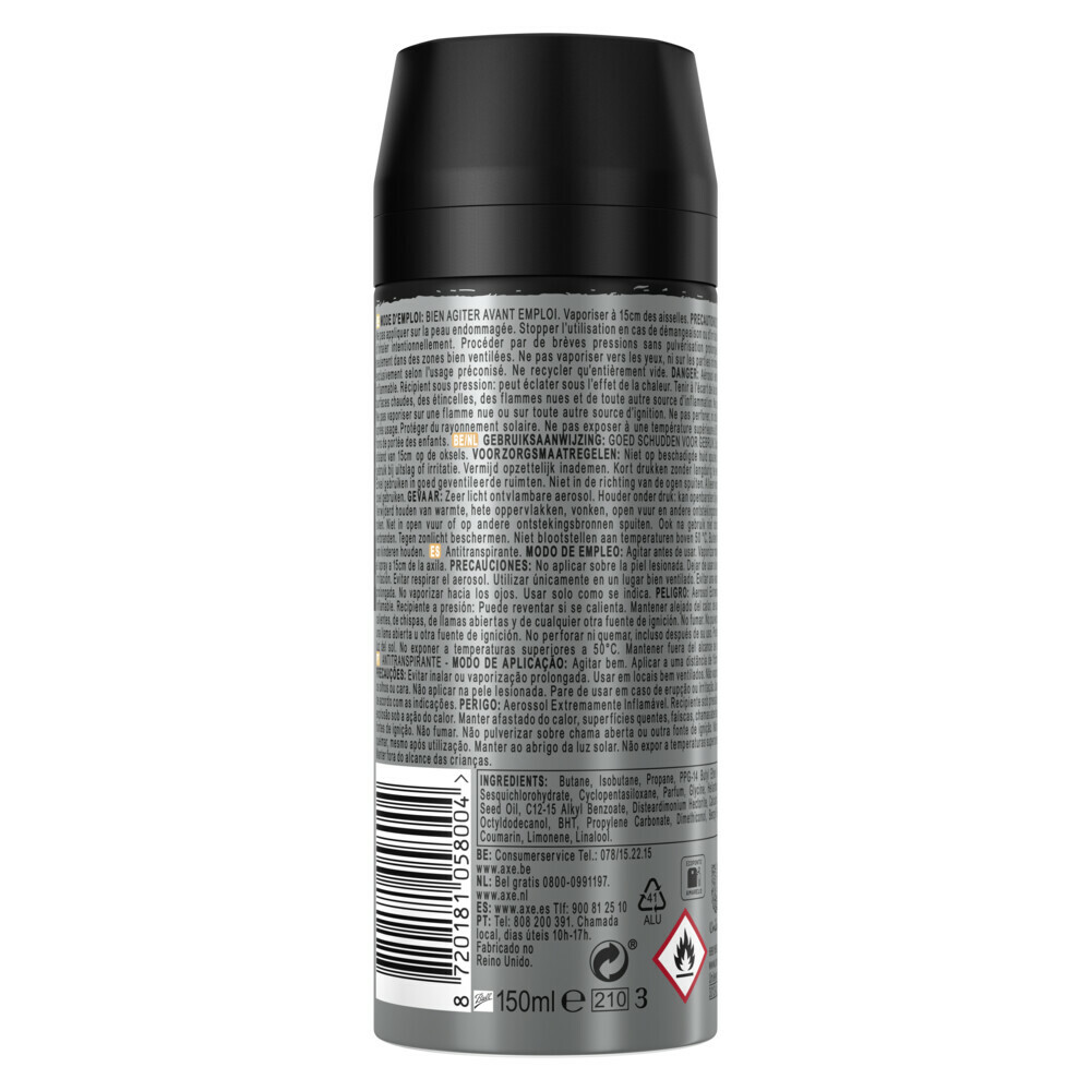 Axe Anti-Transpirant Spray Dark Temptation150 ml