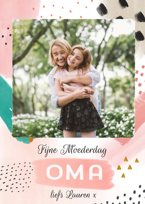 Greetz | Moederdagkaart | fotokaart met naam