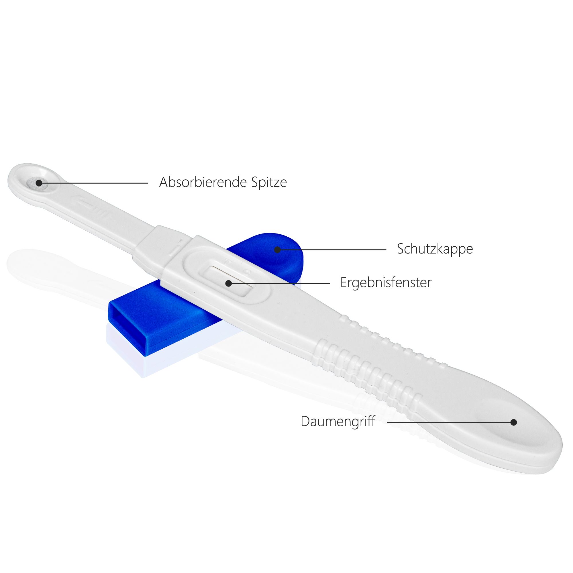 5x LuxmedIQ Schwangerschaftstest Ultra Frühtest - 6 Tage früher Testen - über 99% Zuverlässig