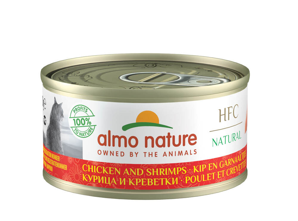 Almo Nature Natural - Kattenvoer - 70 Gram - vis, kip