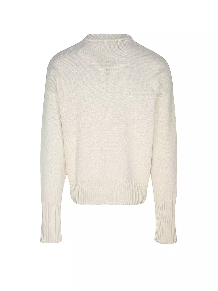 BOSS Strickjacke BELLACO weiss