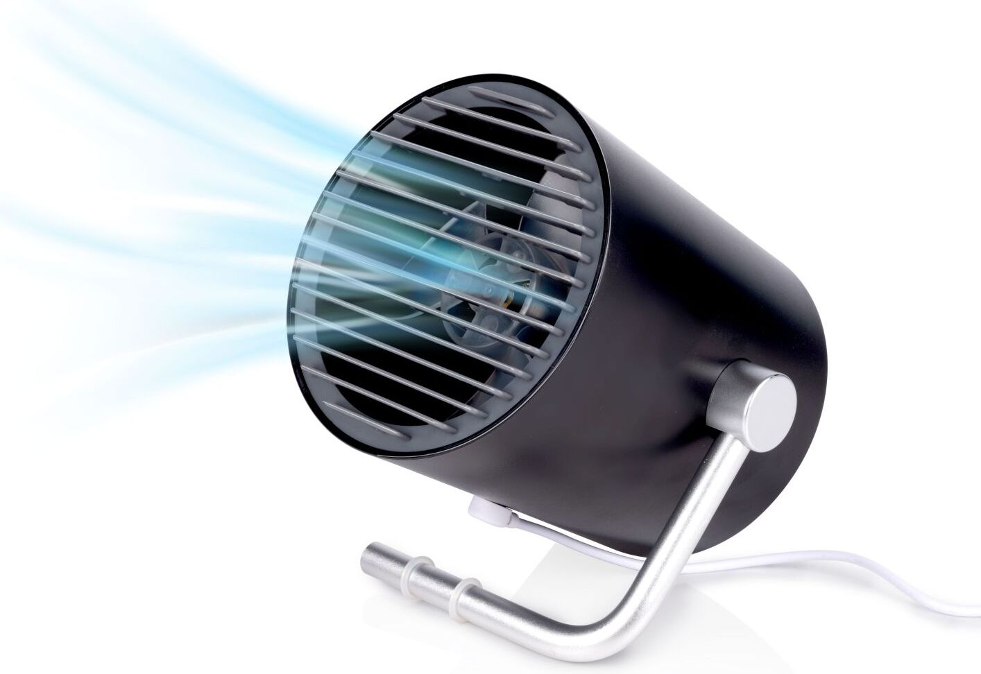 Lifetime Air ventilator USB zwart 11,6 x 10 x 11,2 cm