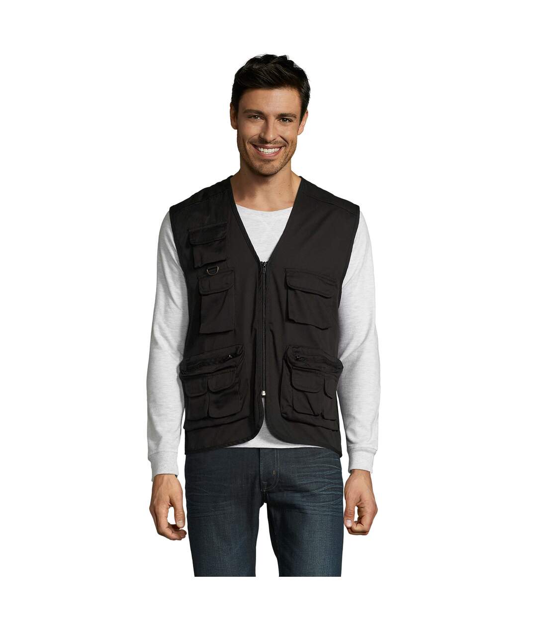 SOLS - Veste sans manches WILD - Homme (Noir) - UTPC354